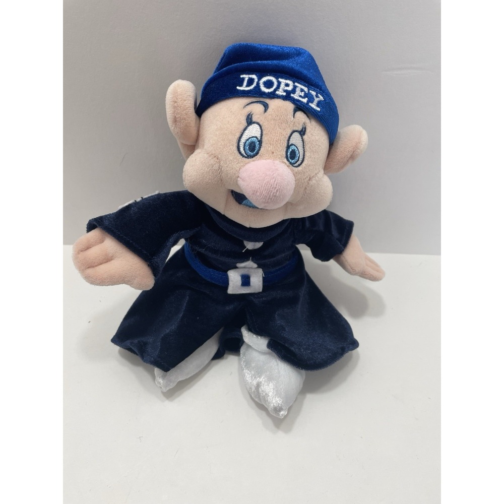 Disney Seven Dwarfs Hanukkah‎ Beanie 10" Plush Disney Store Rare Set of 6 - Picture 3 of 9